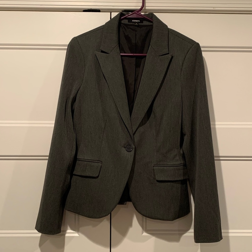 Grey suit
